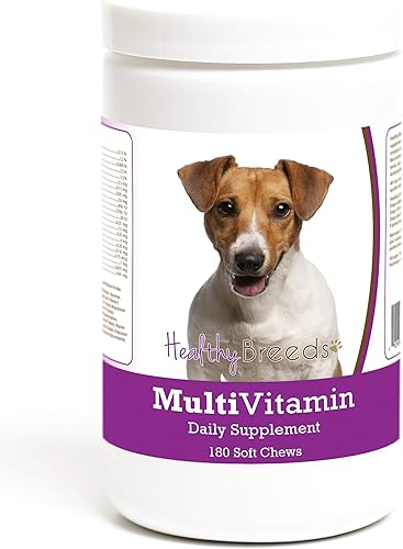Miniatura 79 de Healthy Breeds Bulldog Multivitamínico Masticable Suave para Perros 180 Recuento