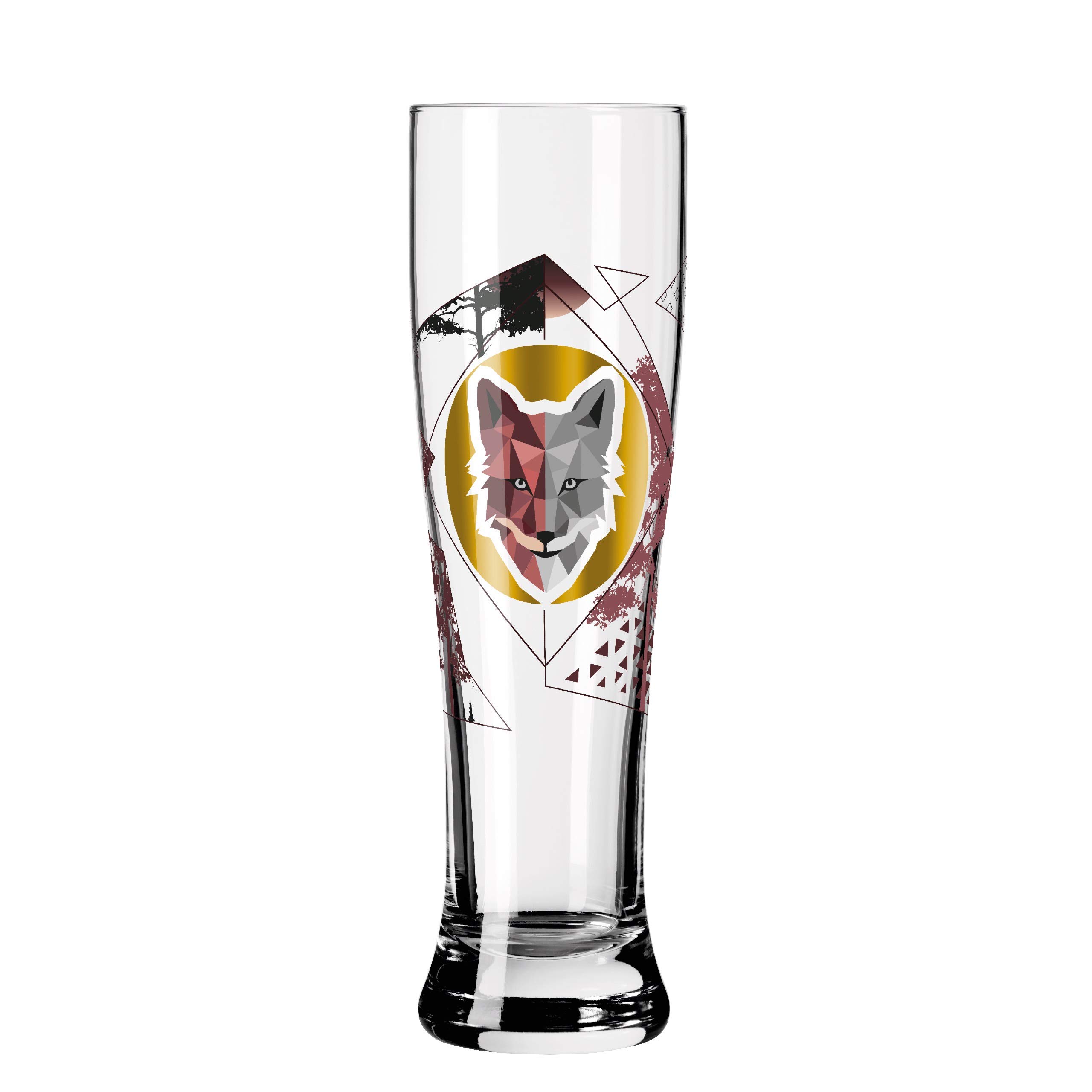 RITZENHOFF Verre à bière - Fabriqué en Allemagne | Réf. 3481002, Série Brauchzeit Set, 1 verre à bière 500 ml, en cristal, lave-vaisselle