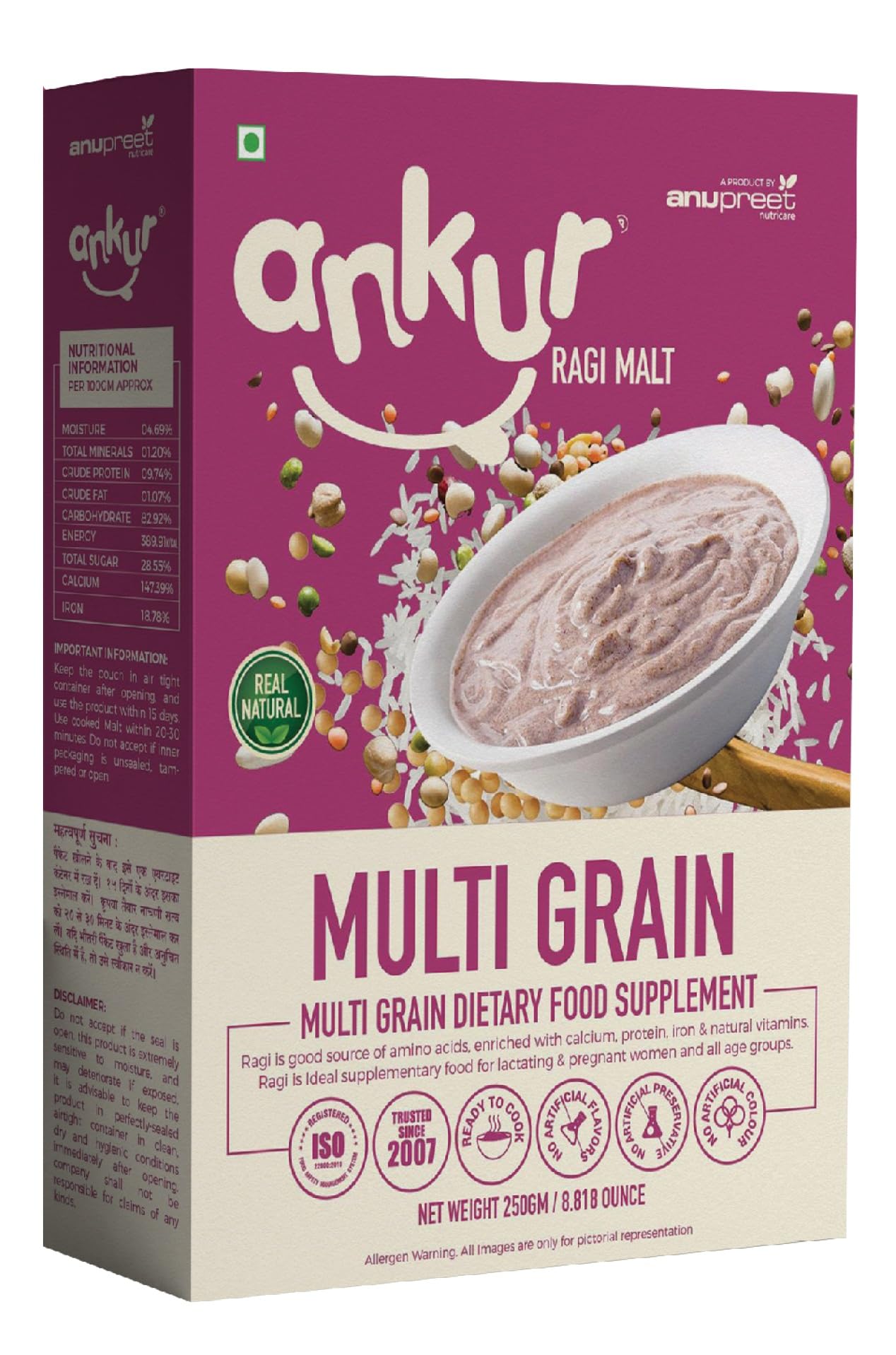 See full amazon price history chart for Ankur Multigrain Ragi Malt With Sugar Nachani Satva 250 Gm Ankur Multigrain Ragi Malt With Sugar Nachani Satva 250 Gm (B0BQ2ZNJHZ) Amazon Price History, Amazon Price Tracker