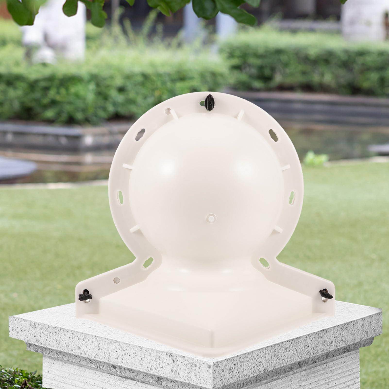 Molde de Hormigón Esférico para Decoración de Balcón y Jardín