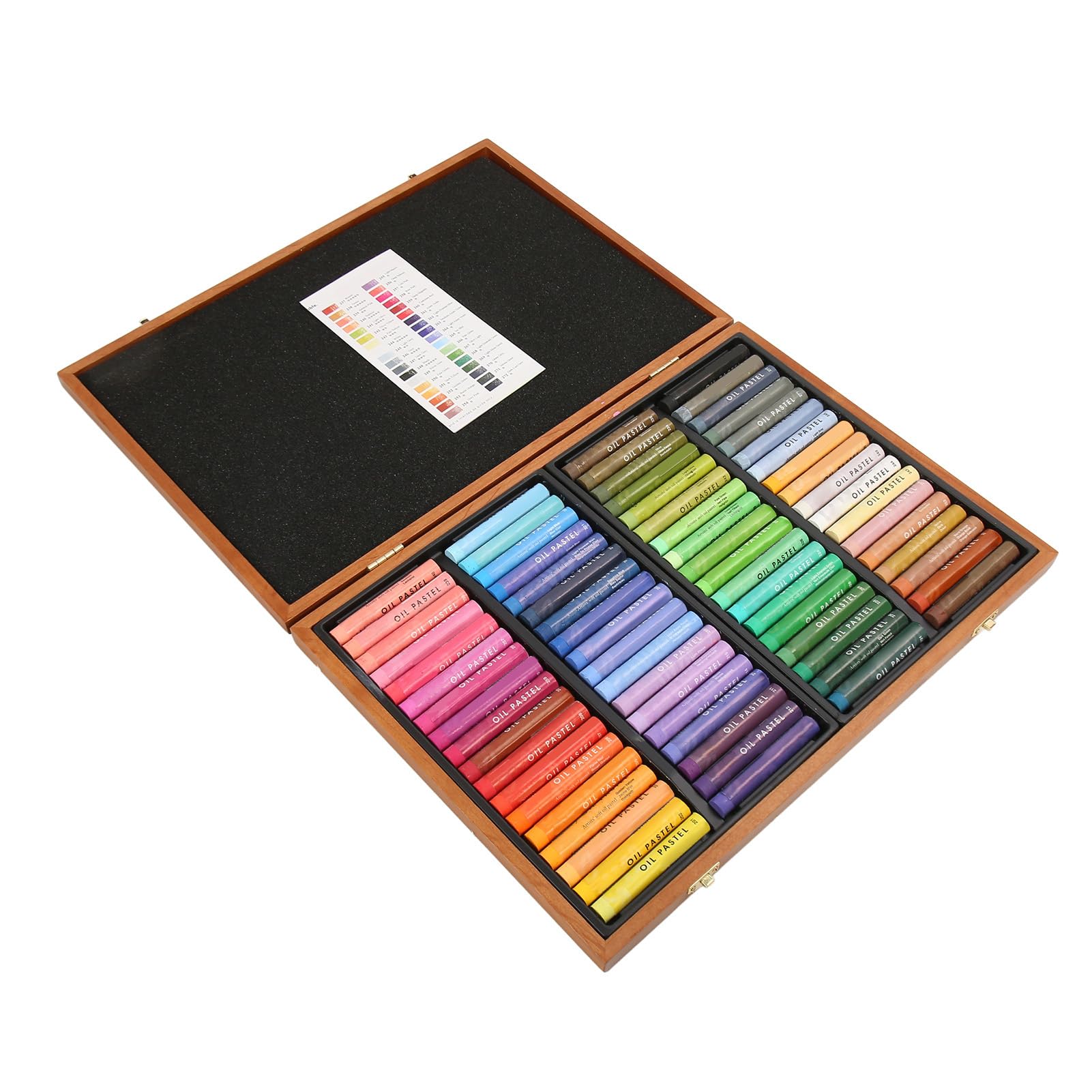 Yctze 72 Couleurs Pastel à l'huile pour Colo Easy - Adhésion Douce et Forte Pastels de Dessin pour Portraits et Projets Artistiques Variés