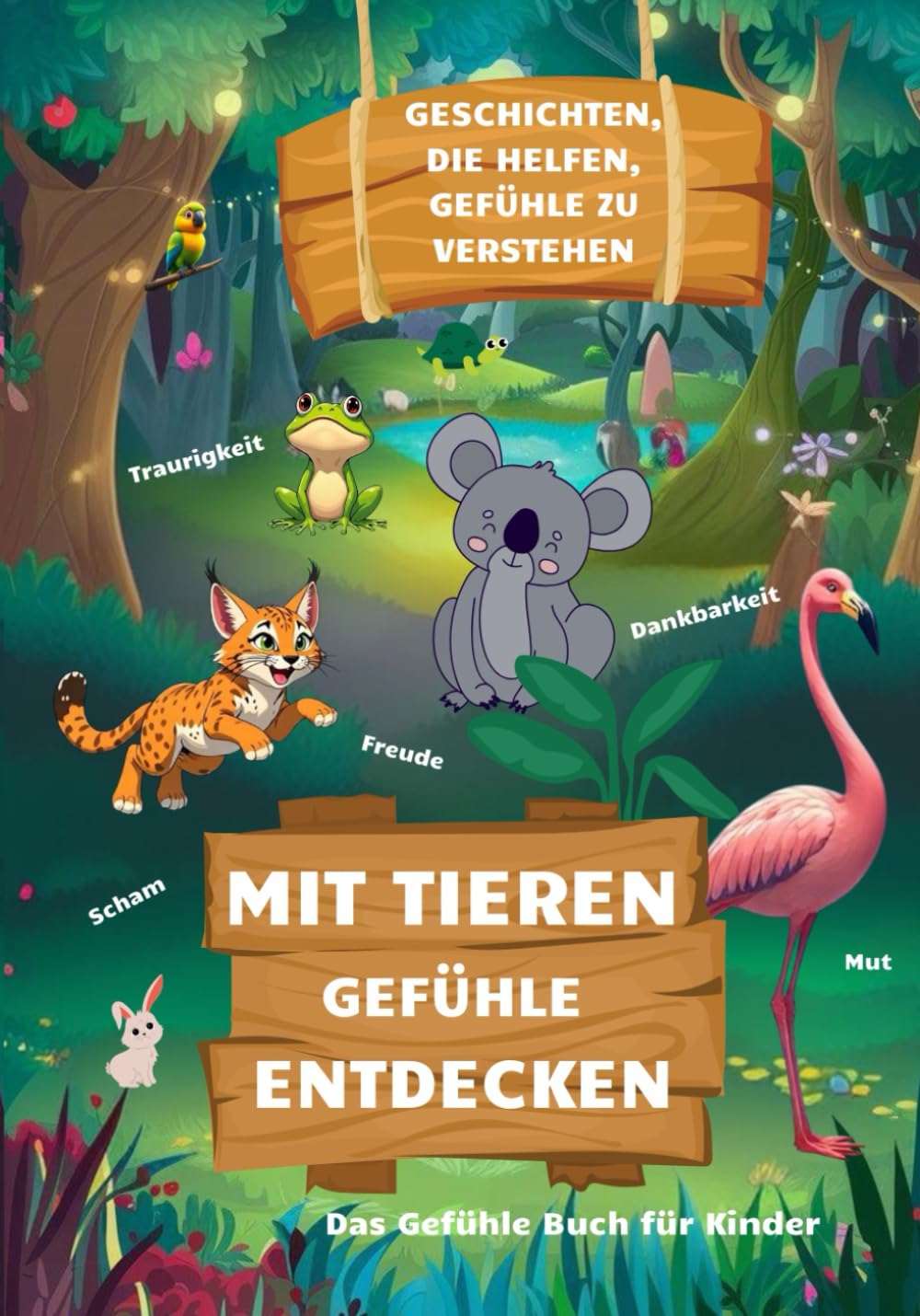 Mit Tiere Gefühle entdecken: Kurze Geschichten, die helfen, Gefühle zu verstehen/Das Gefühle Buch für Kinder