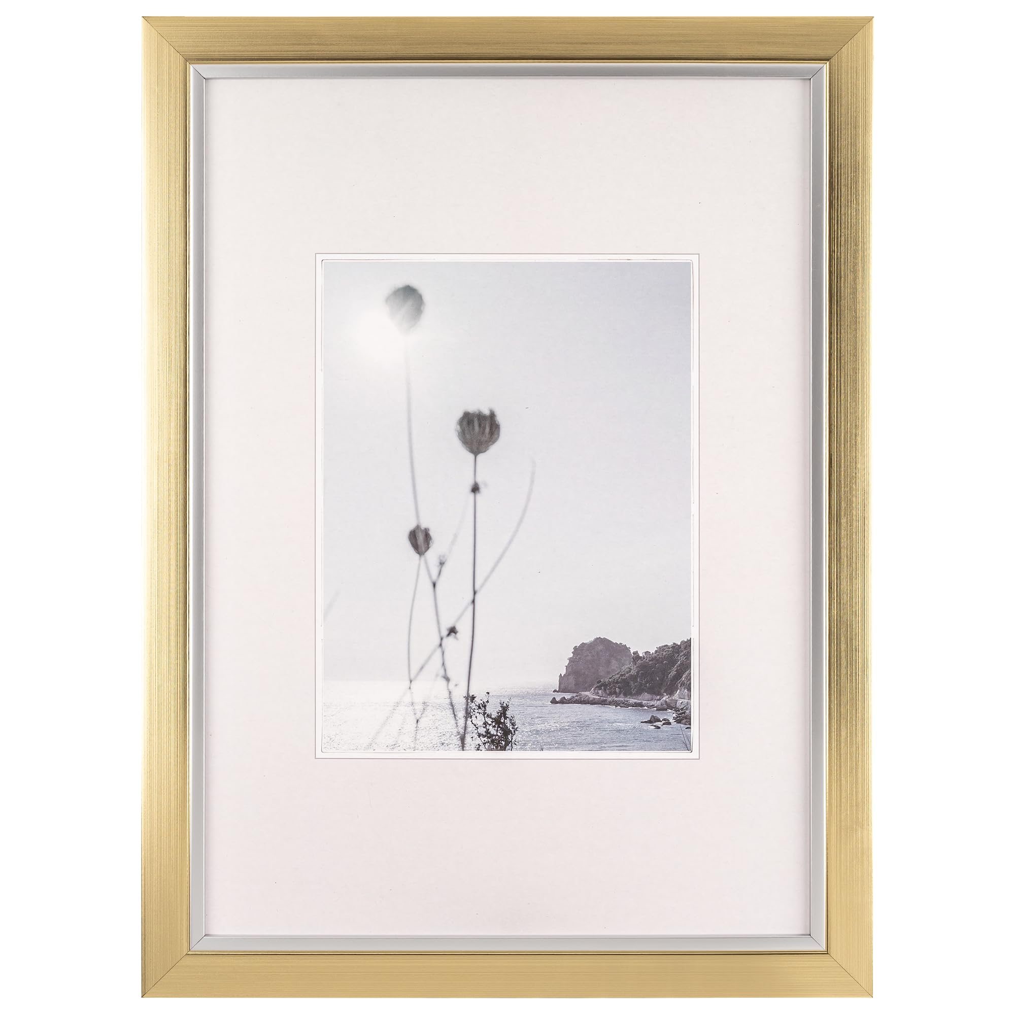 Cadre photo A3 Beyond walther design doré champagne 29,7 x 42 cm