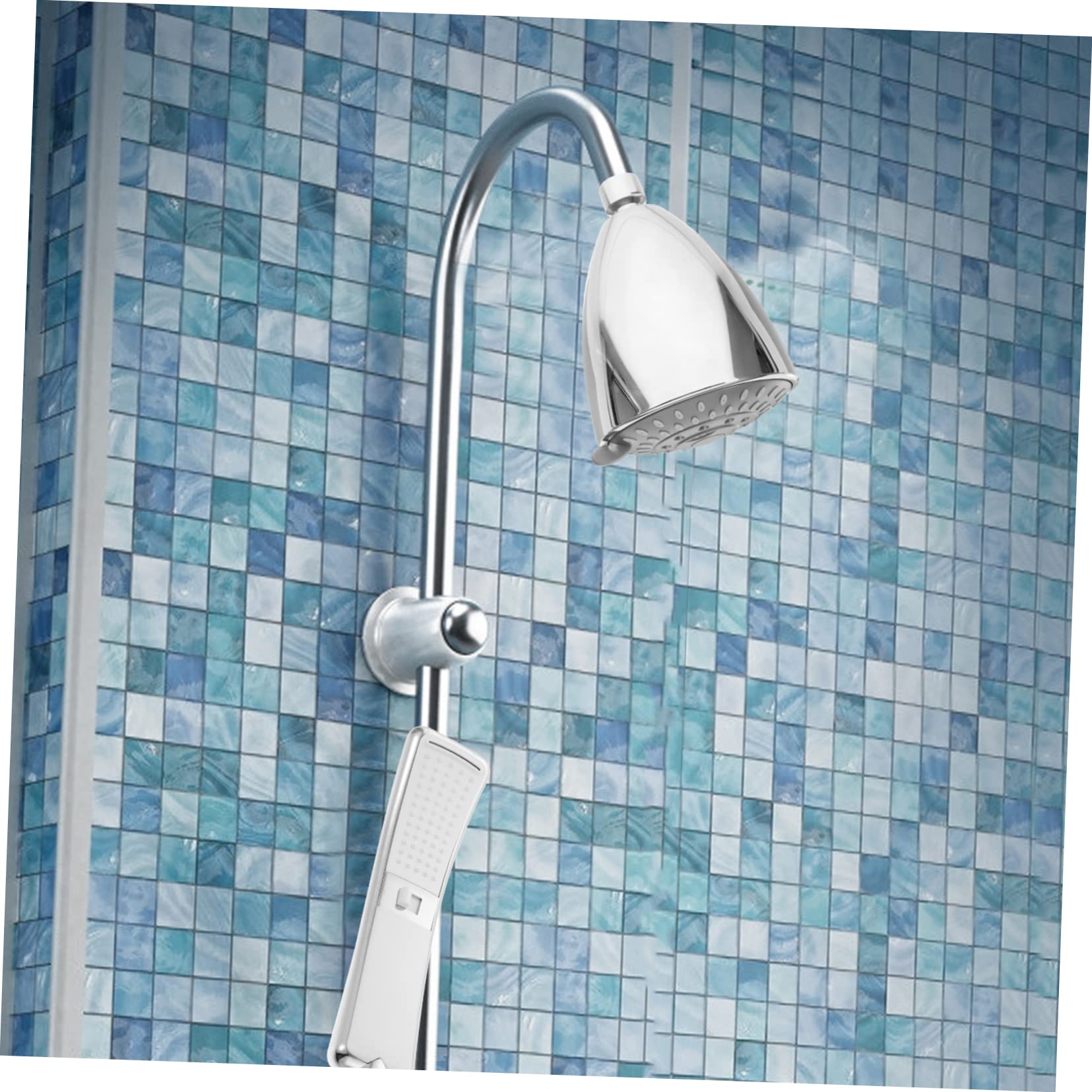 Ciieeo Filtro per Acqua Addolcitore per Acqua Dura Doccia con Filtro Ad Alta Pressione da 6 Pollici di Filtraggio A 15 Stadi Guscio in ABS