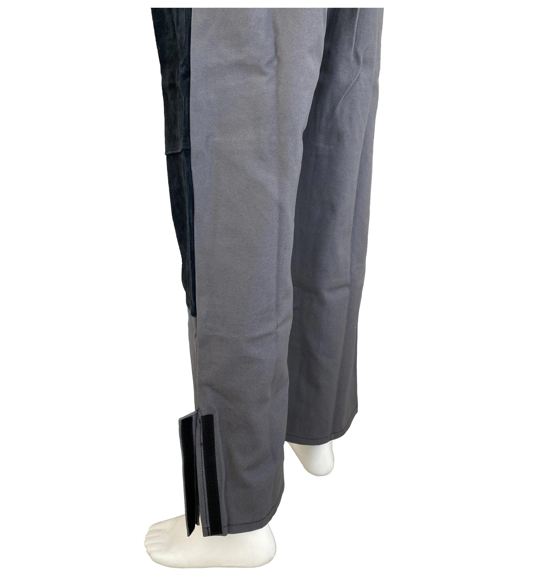 Pantalones de Trabajo Hombre Pantalones de Soldador Cuero Vaca Sparks, Delantal algodón, Ropa ignífuga