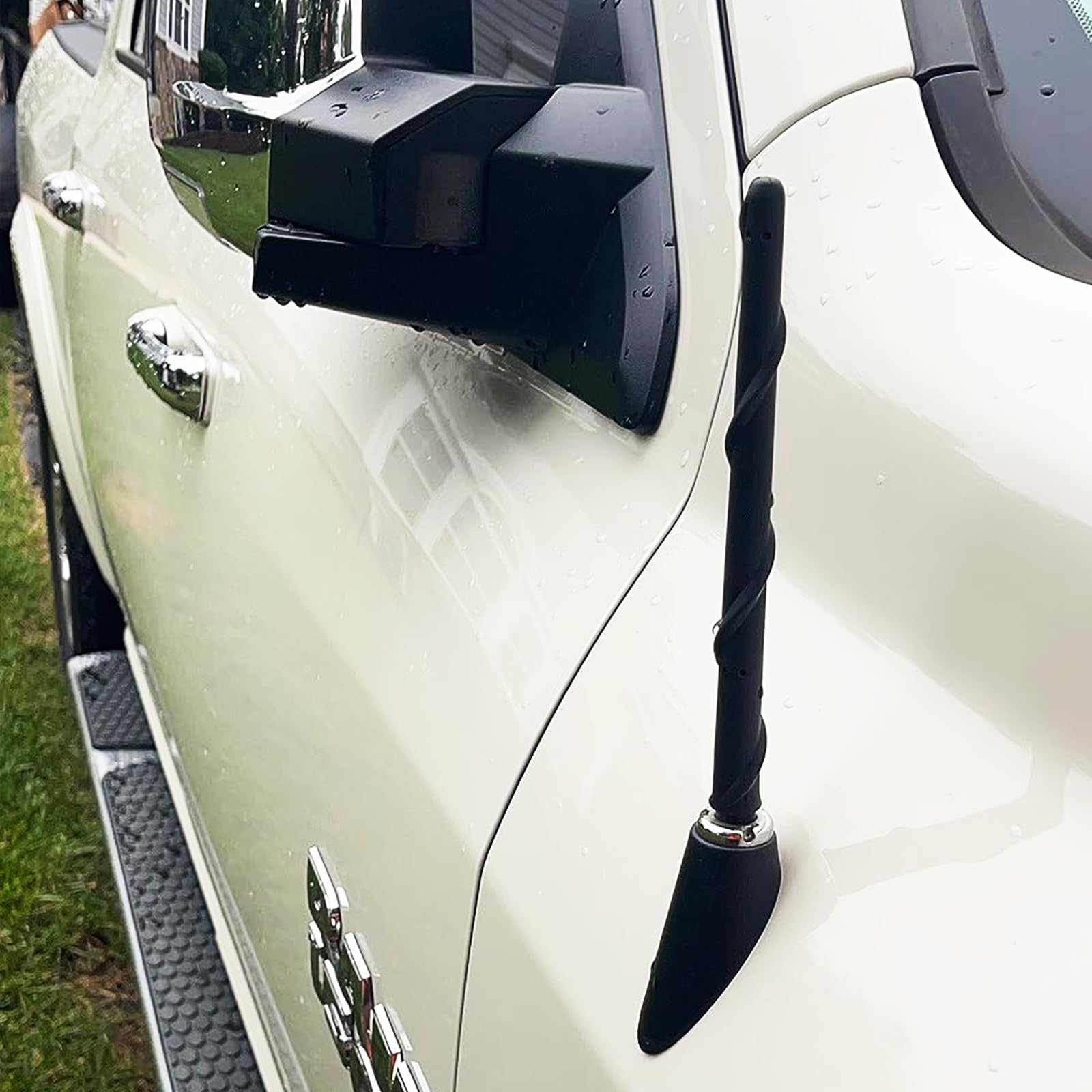 Antenne Dodge Ram 1500 compacte de 17,8 cm au design épuré noir - 8