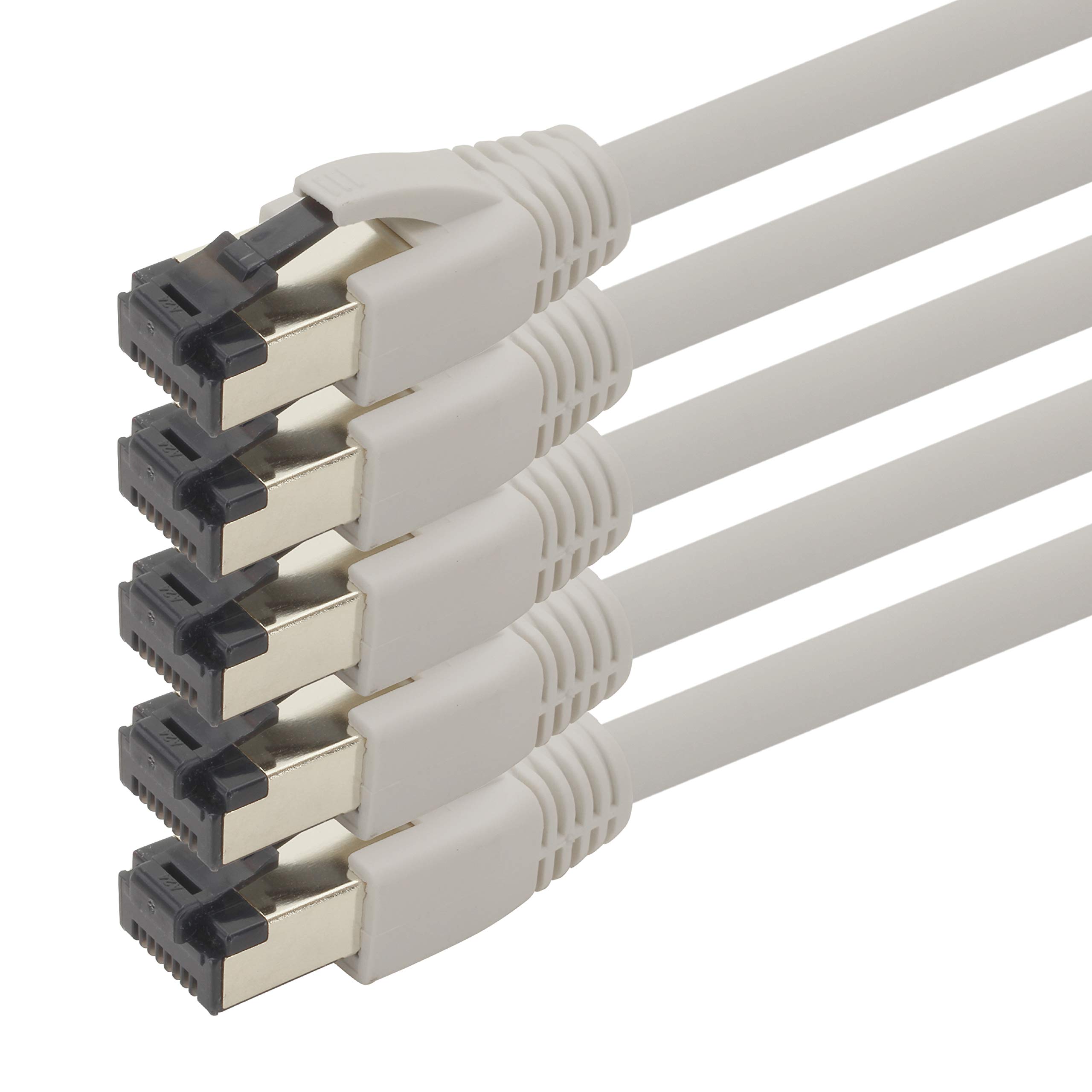 1aTTack.de 2m Cat 8 network cable CAT8 cable gray