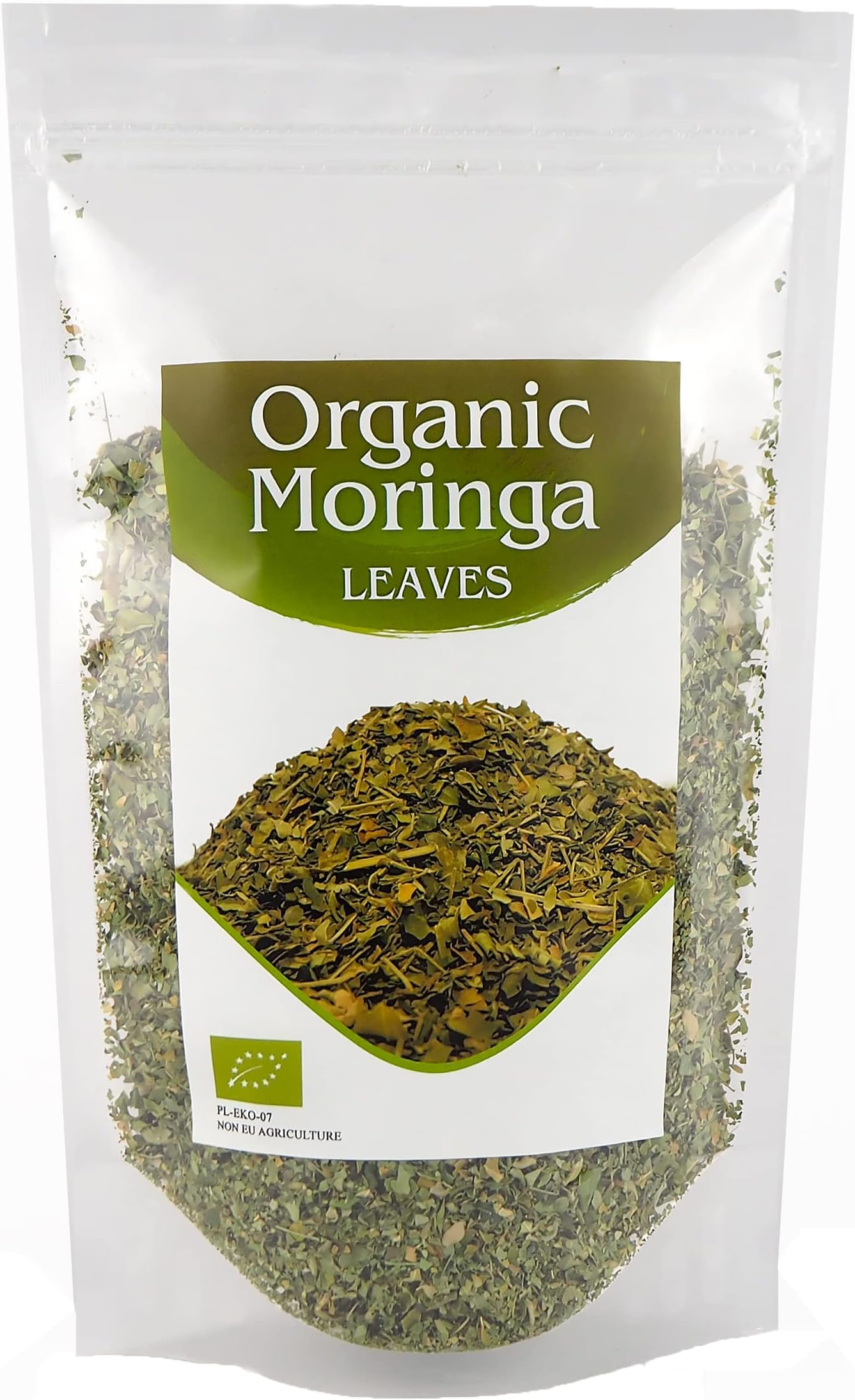 BIO Moringa Leaves Organic | Loose Herbal Tea | Well Sifted | Rich in Proteins | Egyptian| 500G