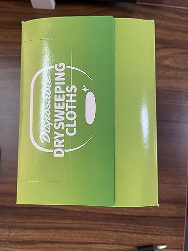 Miniatura 10 de JEBBLAS Paño de fregona desechable almohadilla de barrido seco para trapeador plano paños de barrido de múltiples superficies, 60 unidadespaquete