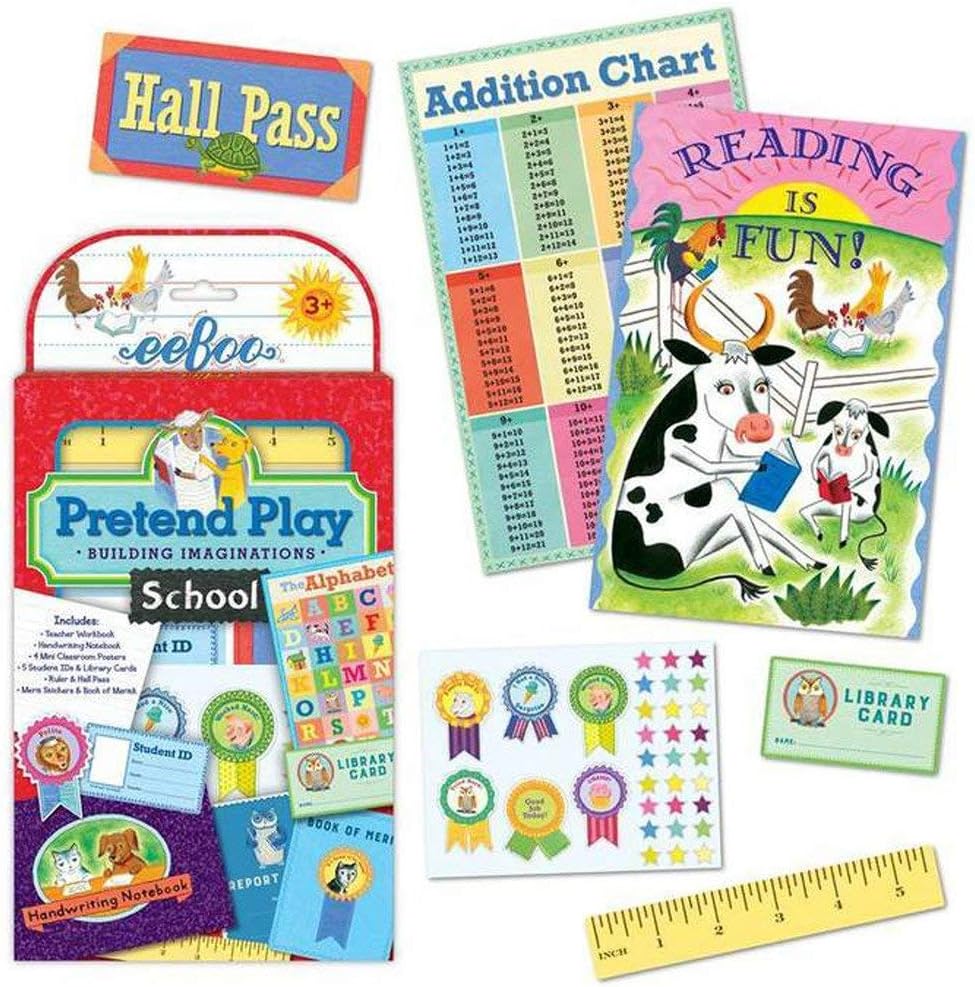 Eeboo School Pretend Play, 1 EA
