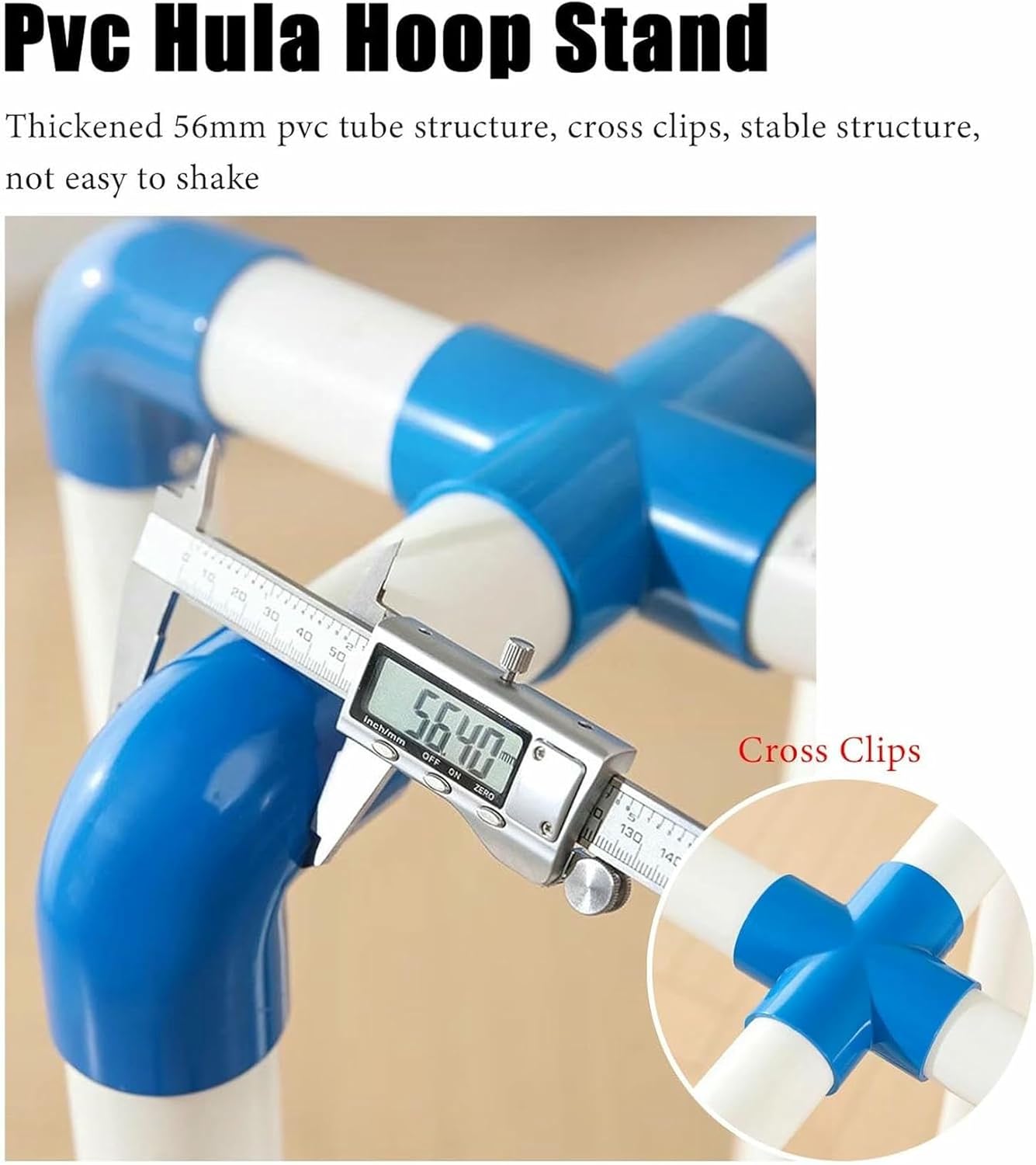 Hula Hoop Storage Shelf for Kids, Portable Fitness Hoop Cart, Removable Holder for Obstacle Course, Ideal for Elementary Schools