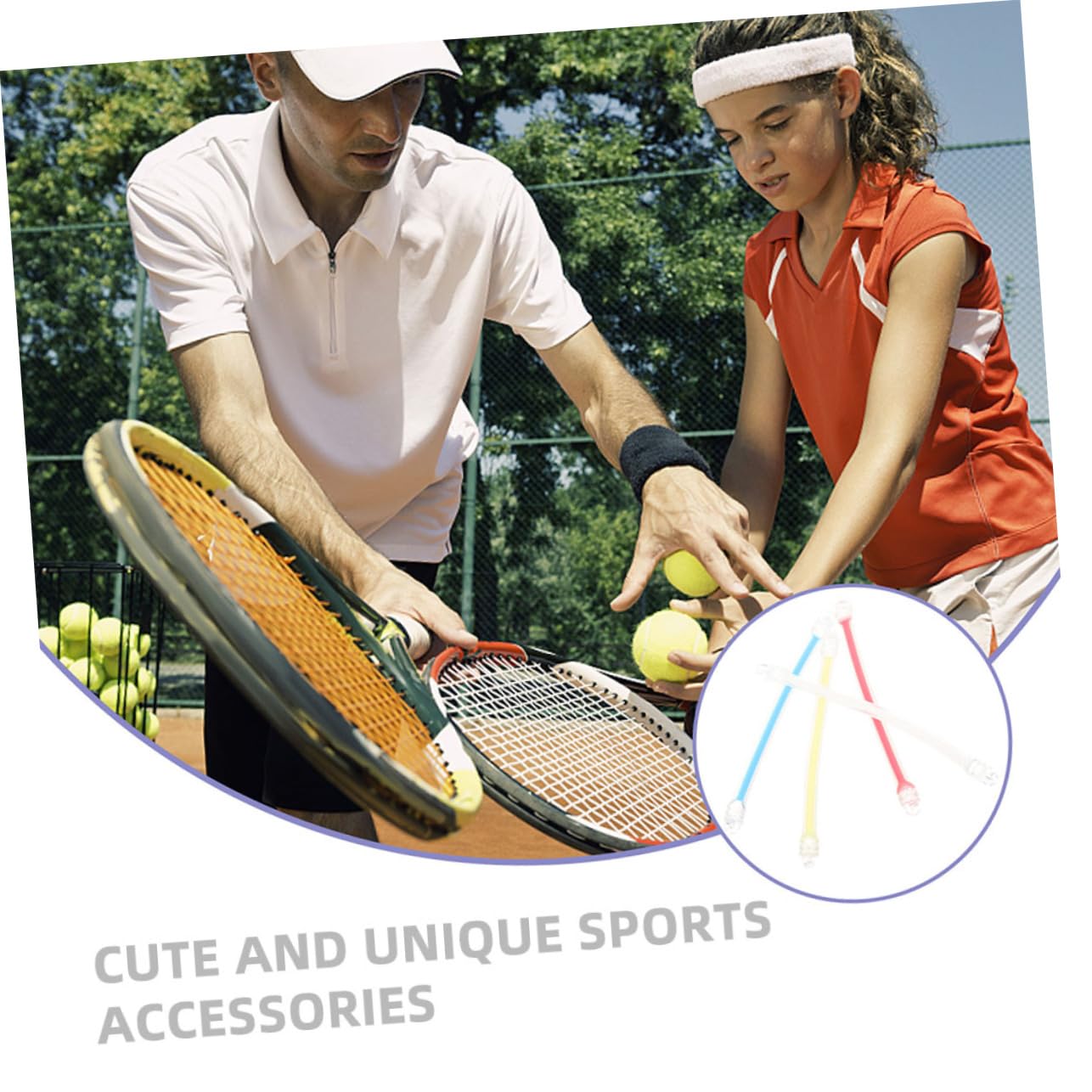 VANZACK Tennisschläger Stoßdämpfer Tenniszubehör Für Damen Schläger Stoßdämpfer Tennisschläger Dämpfer Tennisschläger Stoßdämpfer Tennisbälle Tennis Dämpfer