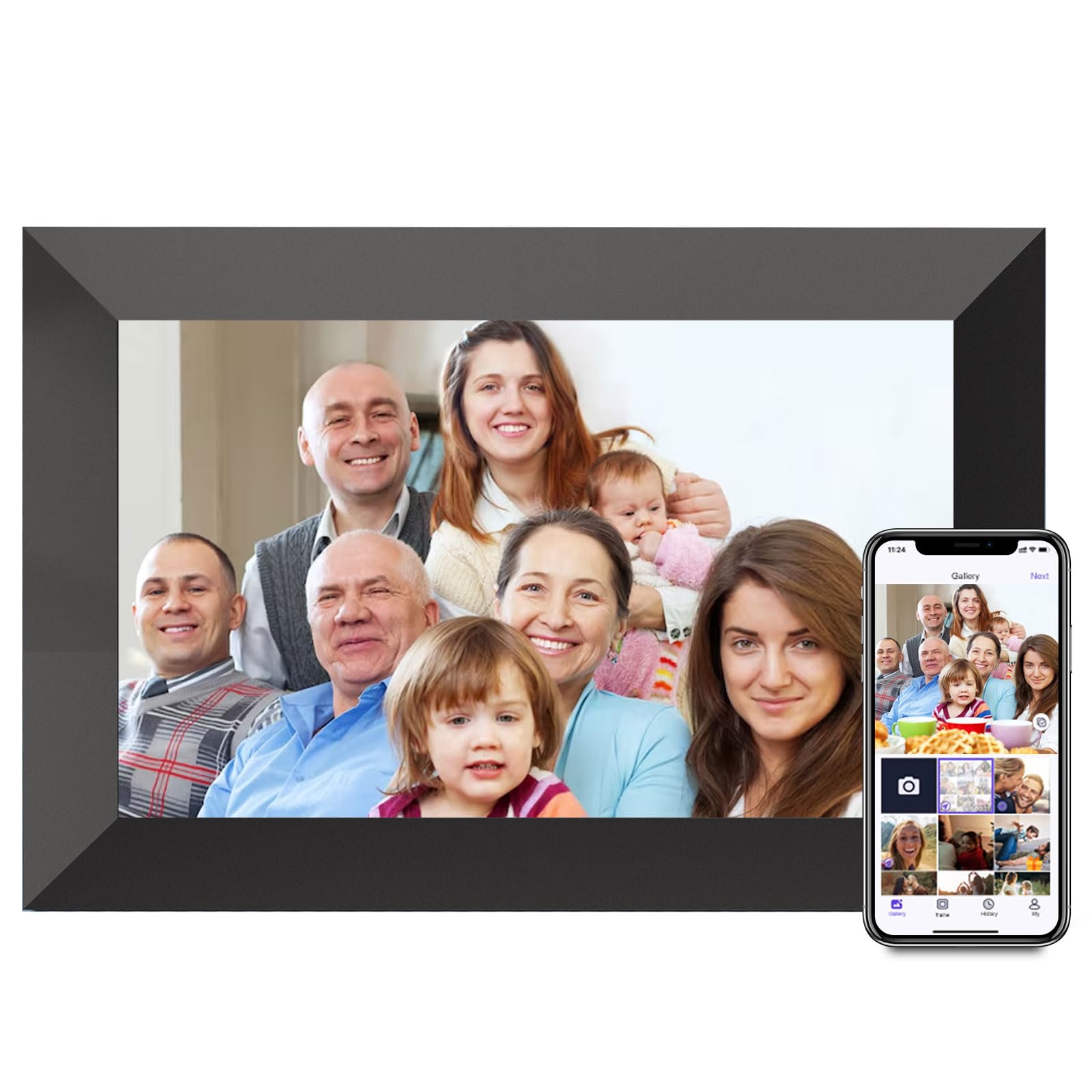 Uhale 10.1-Inch HD Touchscreen Digital Frame