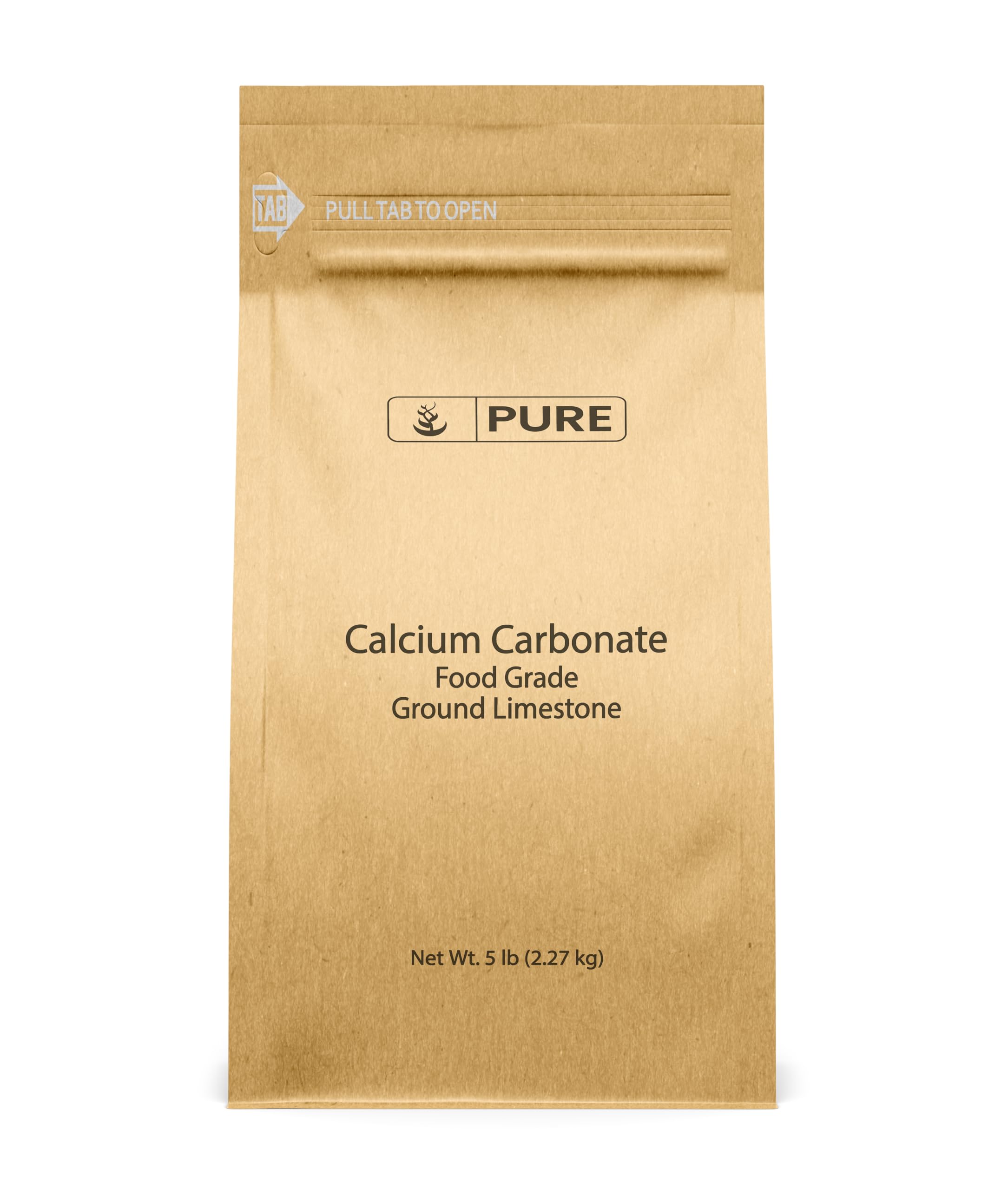 Pure Original Ingredients, Calcium Carbonate, 5 Lb 80 Ounce (Pack of 1)
