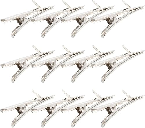 Beavorty 100 piezas de clip de flores de Navidad, guirnalda de Navidad chapada en primavera, decoración de árbol de Navidad, adornos