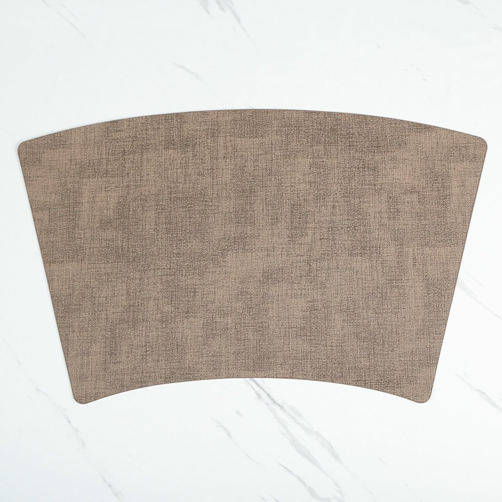 Placemat - Juego de 6 manteles individuales (51 x 30 cm), color marrón