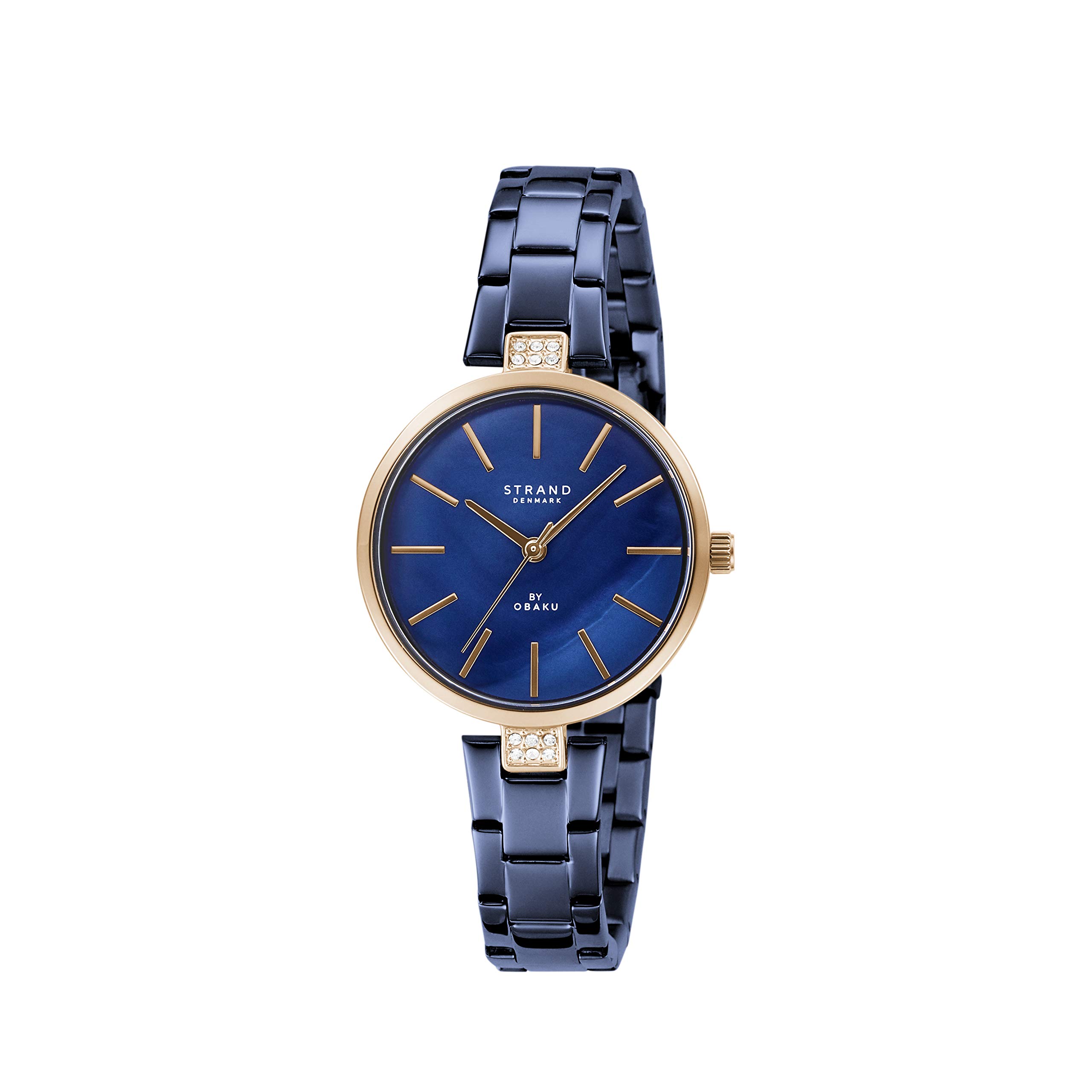 Strand By Obaku Ipanema Analog Blue Dial Womens Watch-S706LXVLSL (B08RDZSW4M) Amazon Price History, Amazon Price Tracker