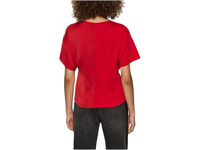 Satin Mix Tee - Image 3