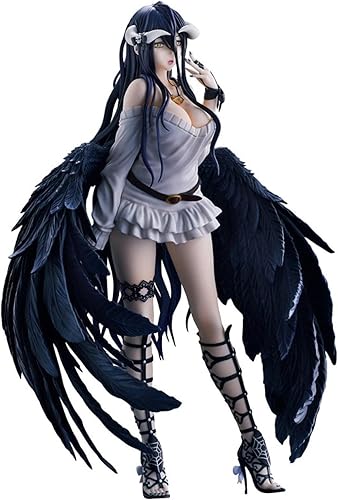 Miniatura 5 de XAGVHIM Overlord Albedo So-Bin Figura de anime Overlord III Albedo Figura de acción Figura de Albedo Figura de Ainz Ooal Vestido de Juguete