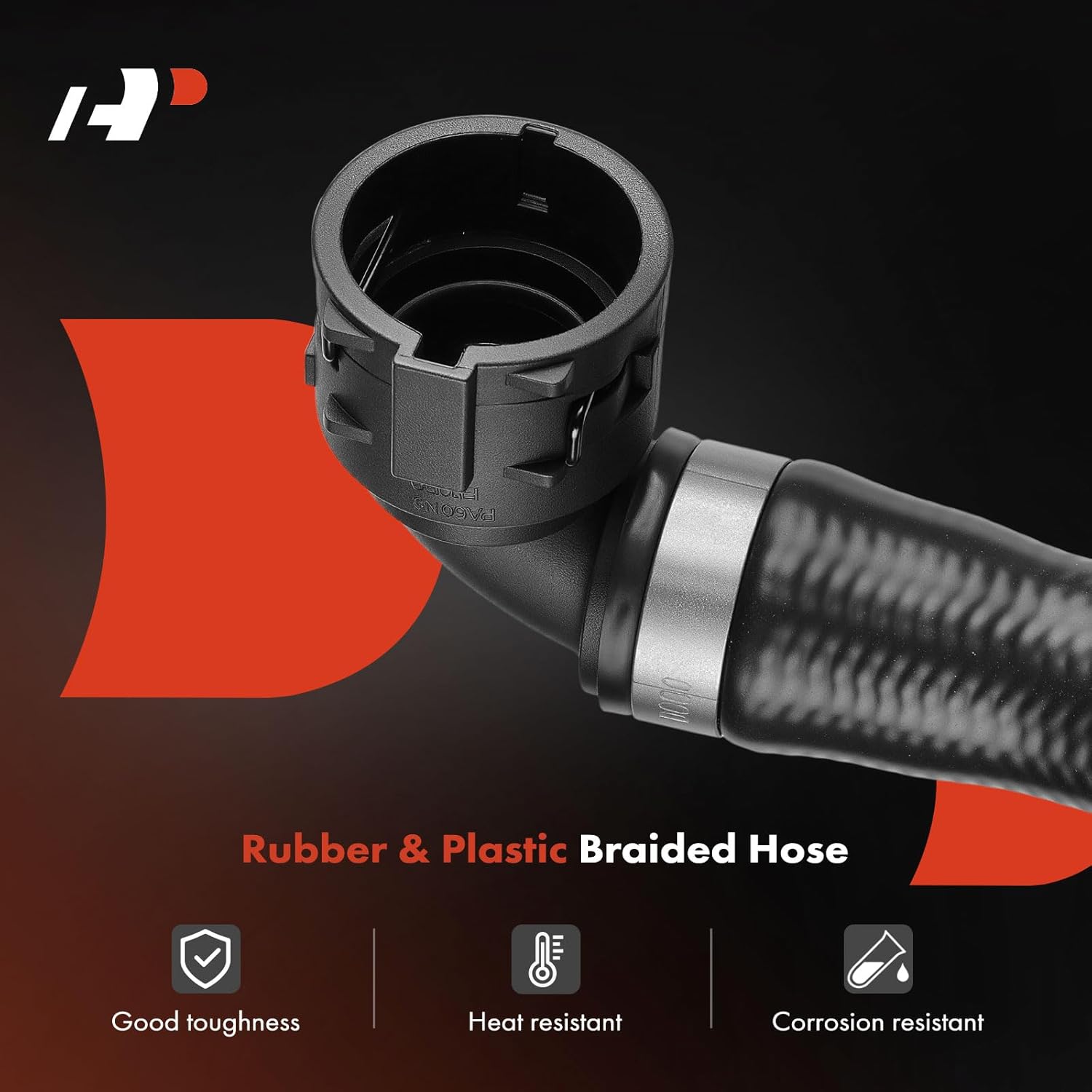 A-Premium Heater Outlet HVAC Heater Hose Pipe Line Assembly Compatible with BMW E53 Series X5 2000-2003 4.4L, X5 2002-2003 4.6L