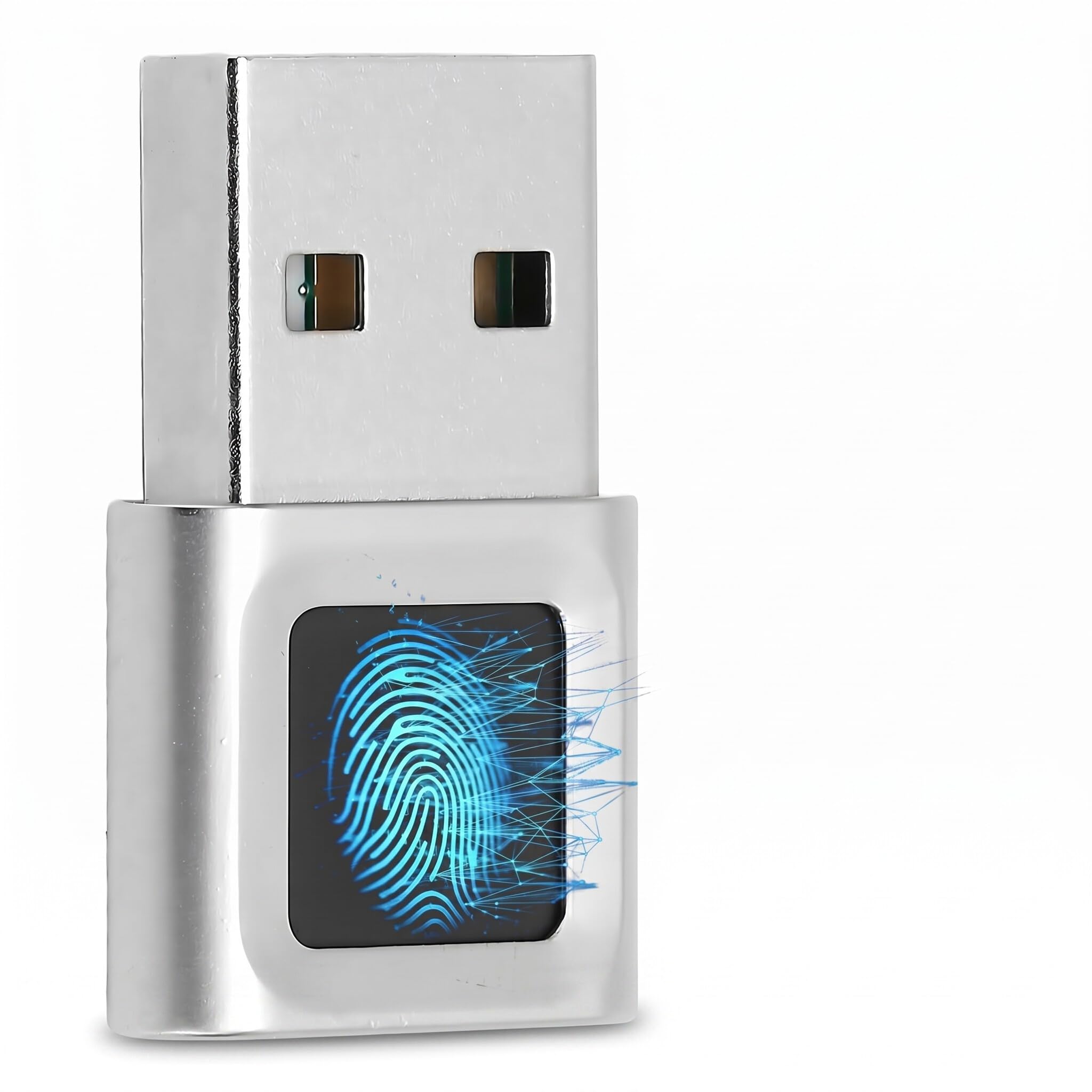 Lecteur de Clé D' Digitales USB, Scanner D' Digitales Hello, Correspondance Rapide Tactile à 360 Degrés, Capteur D' Digitale