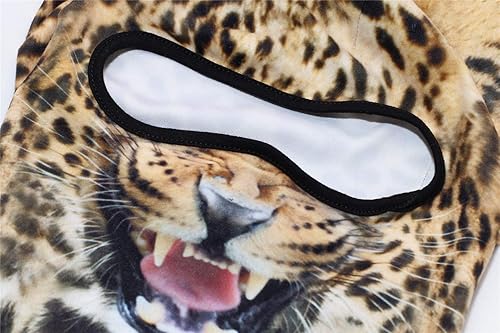 Vista 5 de AXBXCX 3D Animal Ears Balaclava Winter Warmer Face Mask for Skiing Snowboarding Snowmobile Halloween Christmas