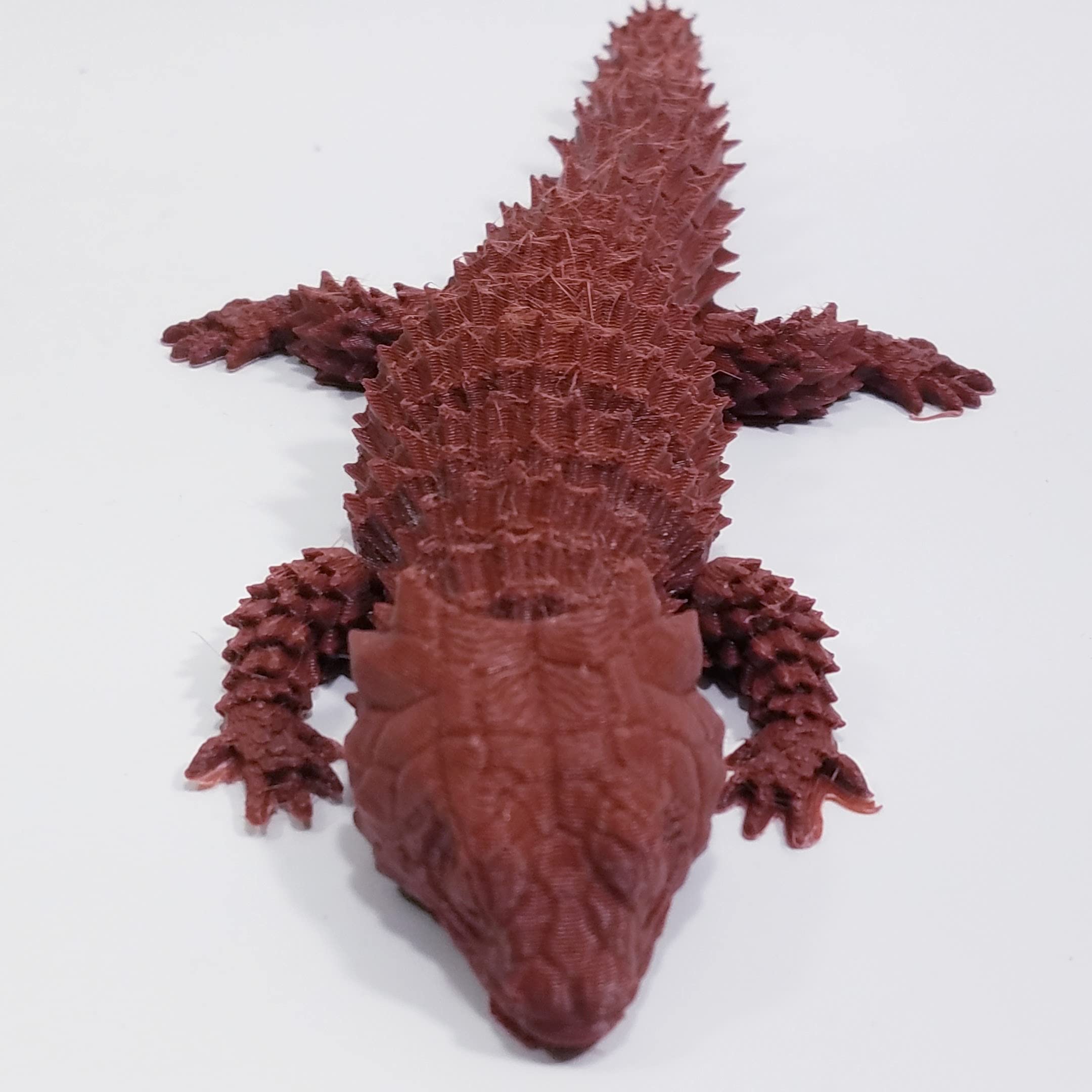 Amazon.com: FlexiMech Armadillo Lizard 3D Printed Lizard Emerald