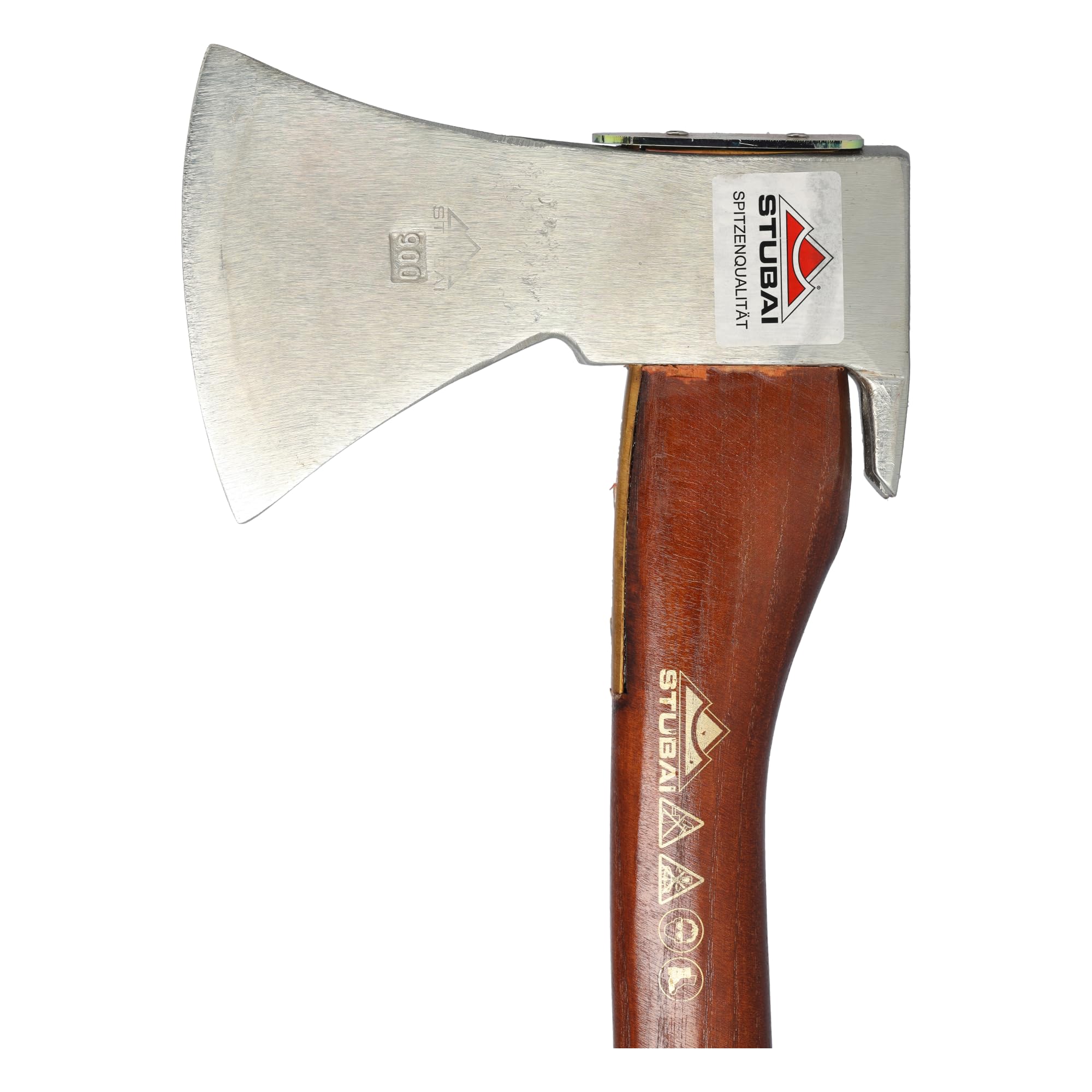 Stubai 672001NRM - Hacha de mano imitación acero con mago, 800 g