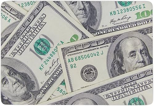 Vista 33 de Alfombra de billetes de cien dólares para niños, niñas, adolescentes, alfombra plegable antideslizante para decoración de habitación, dormitorio