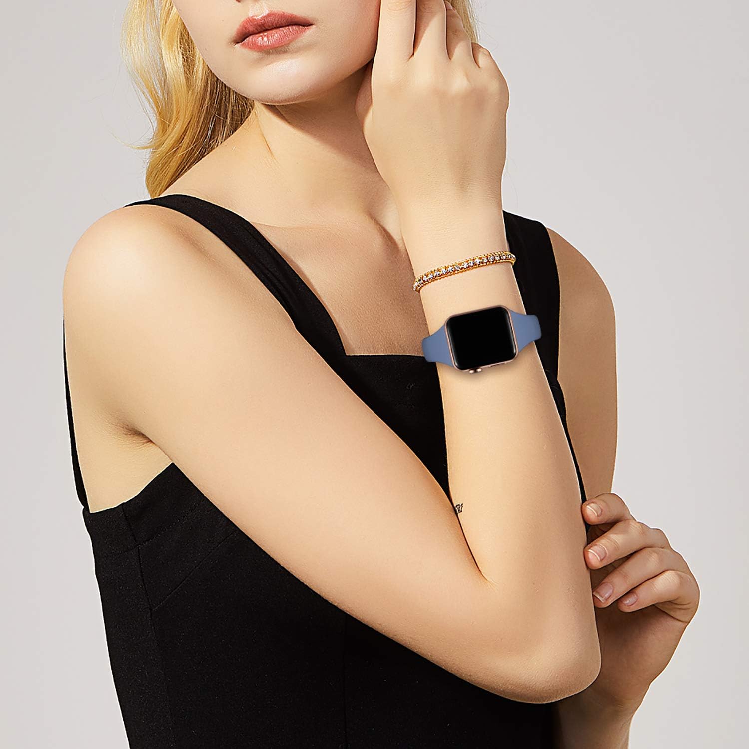 Amazon Crazy 🔥 Deals Getino Compatible with Apple Watch Band 40mm 38mm for Women Men Replacement Accessory Sport Bands for iWatch SE & Series 6 & Series 5 4 3 2 1, 6 Pack, S/M