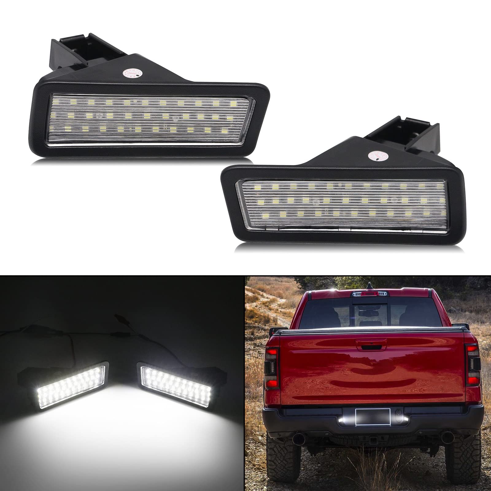 Ram 3500 Dodge Ram License Plate Light LED License Plate Light Tag