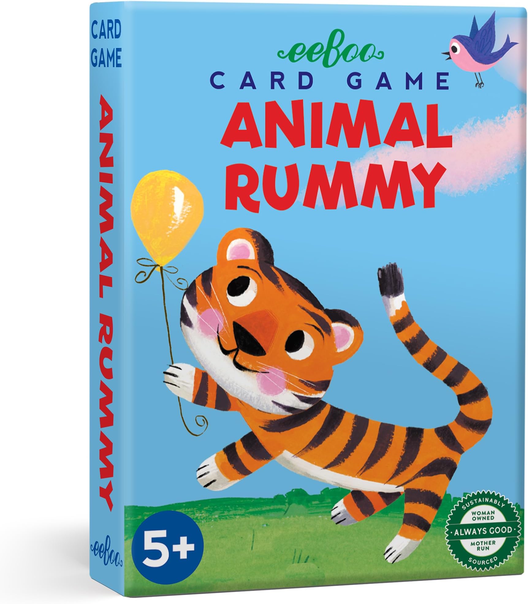 eeBoo: Animal Rummy Playing Card Game - Kid Friendly Version of Gin Rummy, Kids & Family, Ages 5+