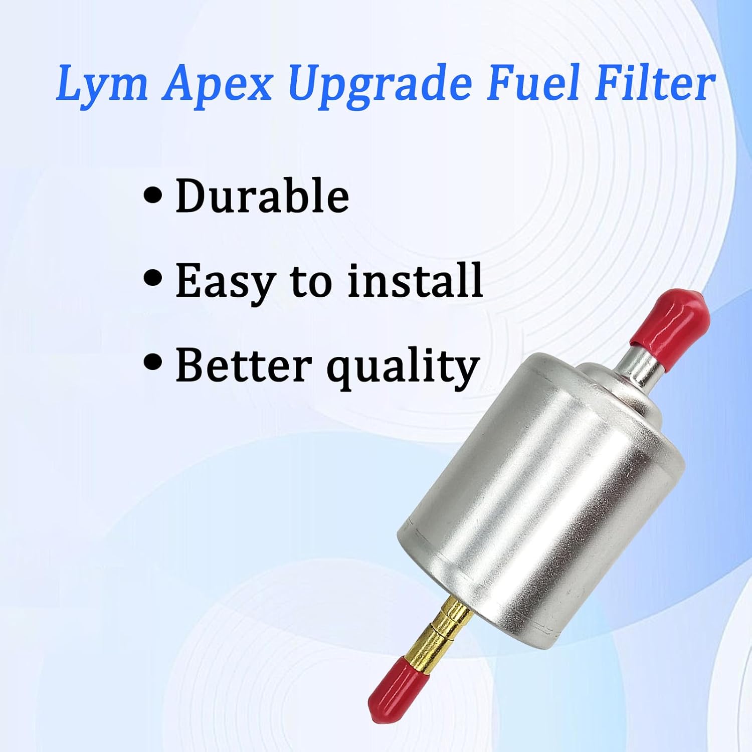 60V-24251-00-00 Upgraded Fuel Filter Compatible with Yamaha 150 175 200 225 250 300 HP HPDI 2000-2014, Fuel Filter Replace 60V-24251-01-00, 68F-24251-00-00