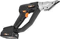 Vista 9 de WEN Cizalla de metal, cabeza giratoria, velocidad variable, calibre 18, 4 amperios (3650)