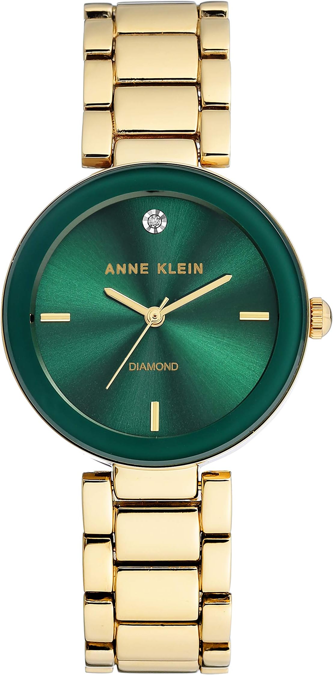 Women's Genuine Diamond Dial Bracelet Watch