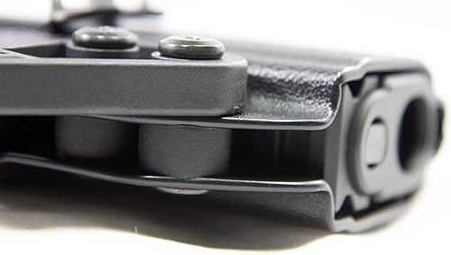 Miniatura 3 de FDO Industries IWB - Funda Kydex compatible con Sig P365 X-Macro, discreta Carry Concepts de 1.5 pulgadas, clip de engranaje monobloque de metal,