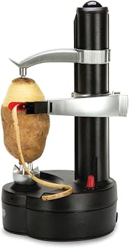 Starfrit Rotato Express Electric Peeler - 2 Spare Blades - Safe & Easy to Use - Effortlessly Peels Vegetables and Fruit,Pack of 6