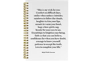 Inspirational Quotes from Ralph Waldo Emerson Journal: Daily Dose of Wisdom, Encouragement and Inner Strength