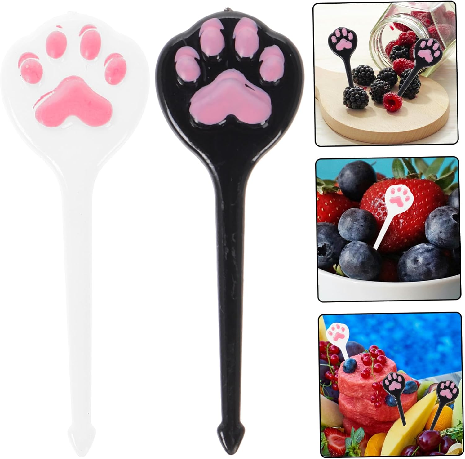 8pcs Cute Cartoon Animal Food Picks Set Fruit Forks for Boy Girl Fun Bento Picks for Sandwiches Snacks Desserts Easy to Clean Engaging Designs for Mealtime