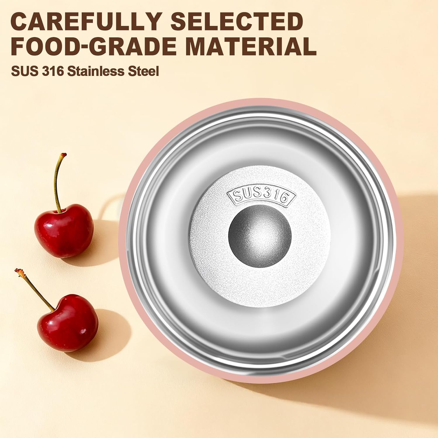 Insulated Coffee Tumbler 17.9oz 530ml Travel Coffee Mug 316 Stainless Steel Dual Drink Openings Leakproof Lid Reusable Insulated Coffee Mug Hot and Cold Ideal Travel Mug for Coffee Lover Daily - Image 6