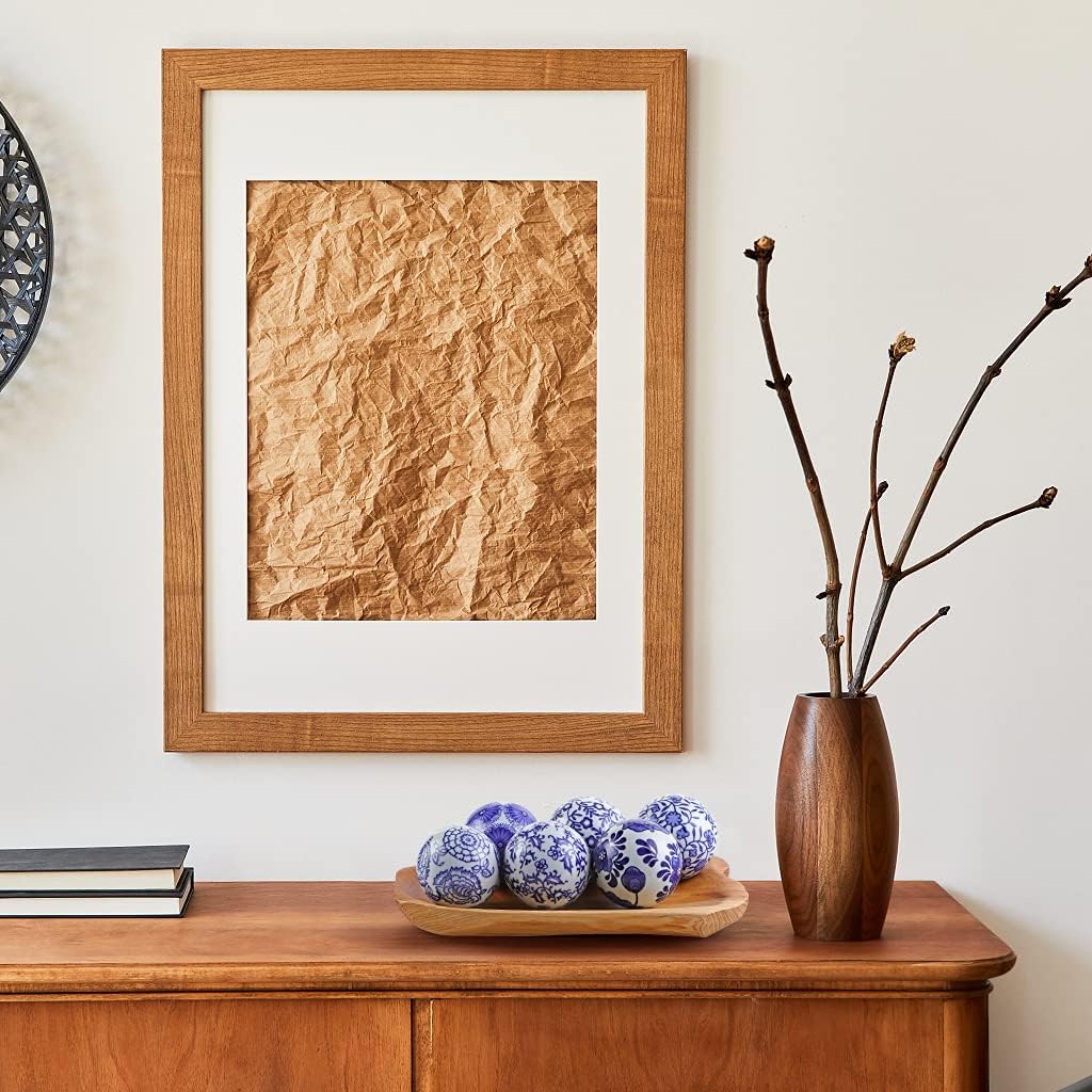 Decorative Porcelain Balls, 3" Centerpiece Balls Set, Floating Ceramic Orbs Spheres for Bowl, Vase, Basket, Dish, Fish Tank, Home Decor, Pack of 6 (Blue and White)