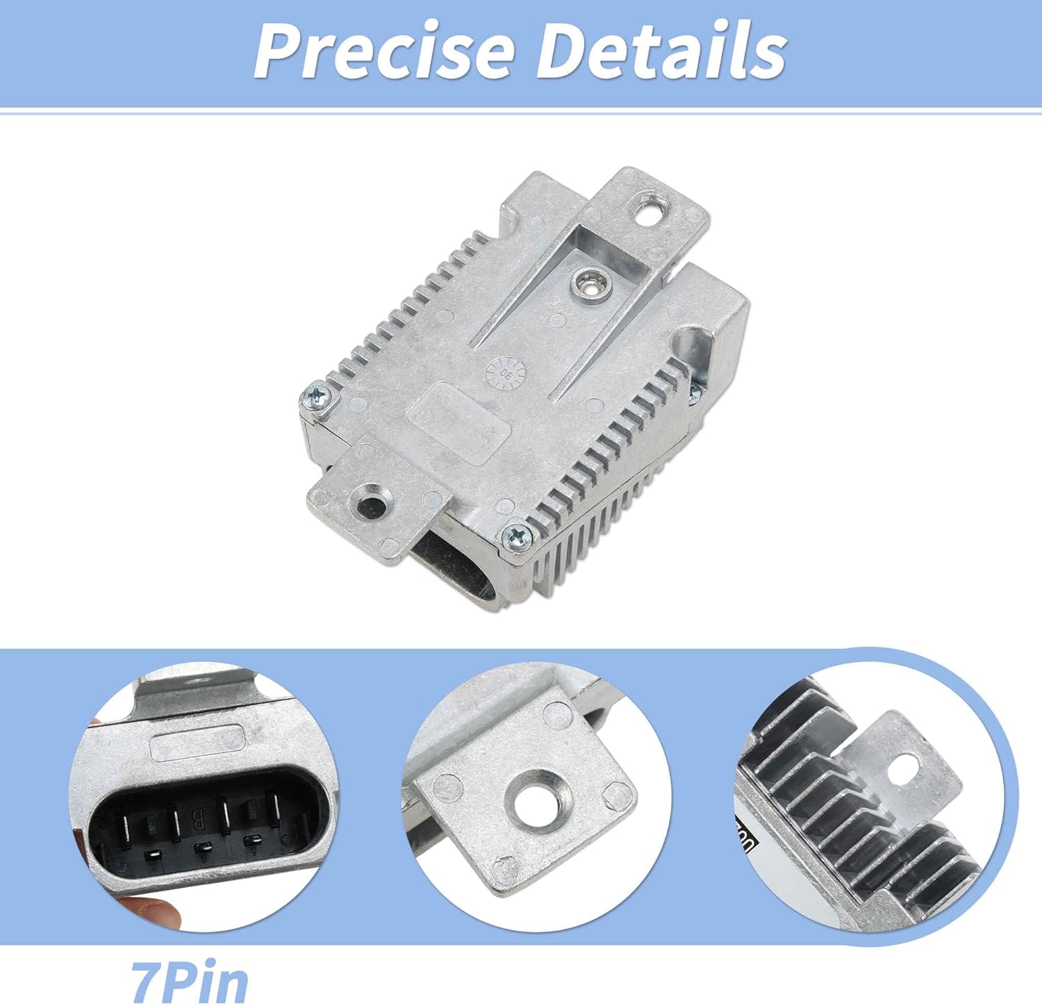No.0275456432 Engine Cooling Fan Control Module Controller Resistor for Mercedes-Benz CL500 BASE 2000-2006 for Mercedes-Benz CL55 for AMG BASE 01-06