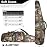 AUMTISC Soft Rifle Case, Shotgun Carrying Bag, Gun Cases for Scoped Rifles with Adjustable Shoulder Sling and Pocket, Green 52