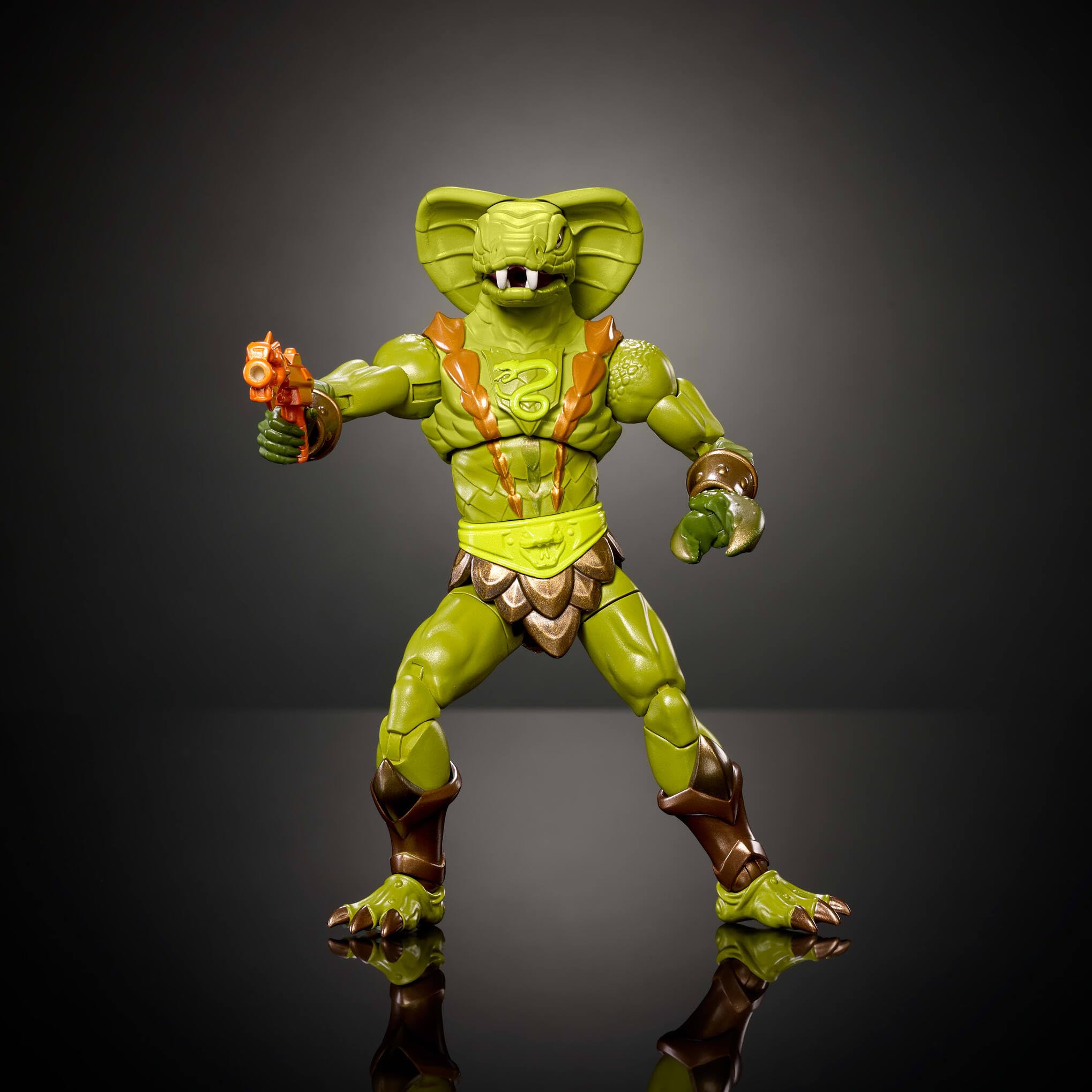 Masters of the Universe Masterverse Action Figure, New Eternia Kobra Khan, 7 Inch MOTU Toy 30 Articulations - Image 2