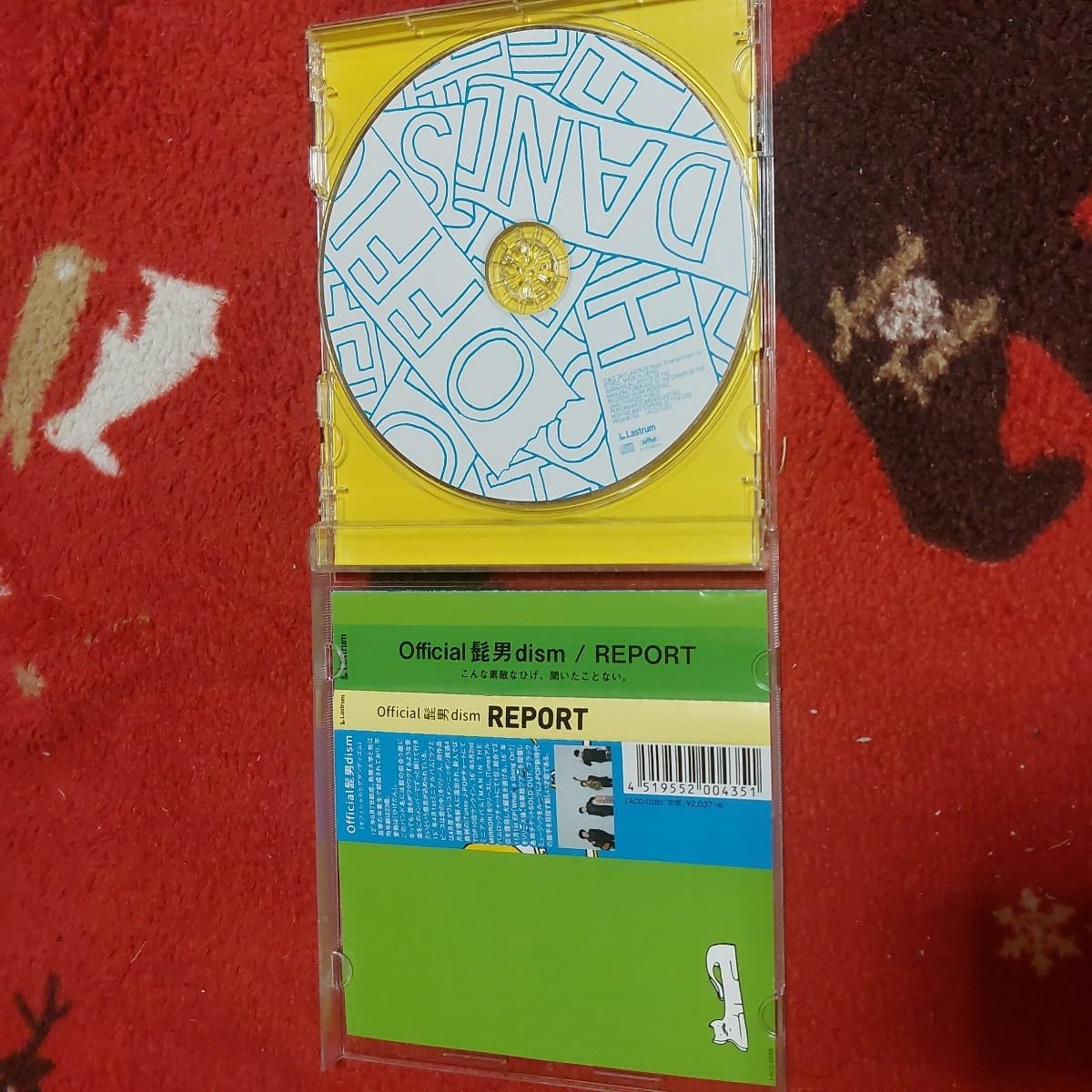official髭男dismメンバーサイン入りアルバム　REPORT official髭男dismメンバーサイン入りアルバム REPORT メンバー直筆