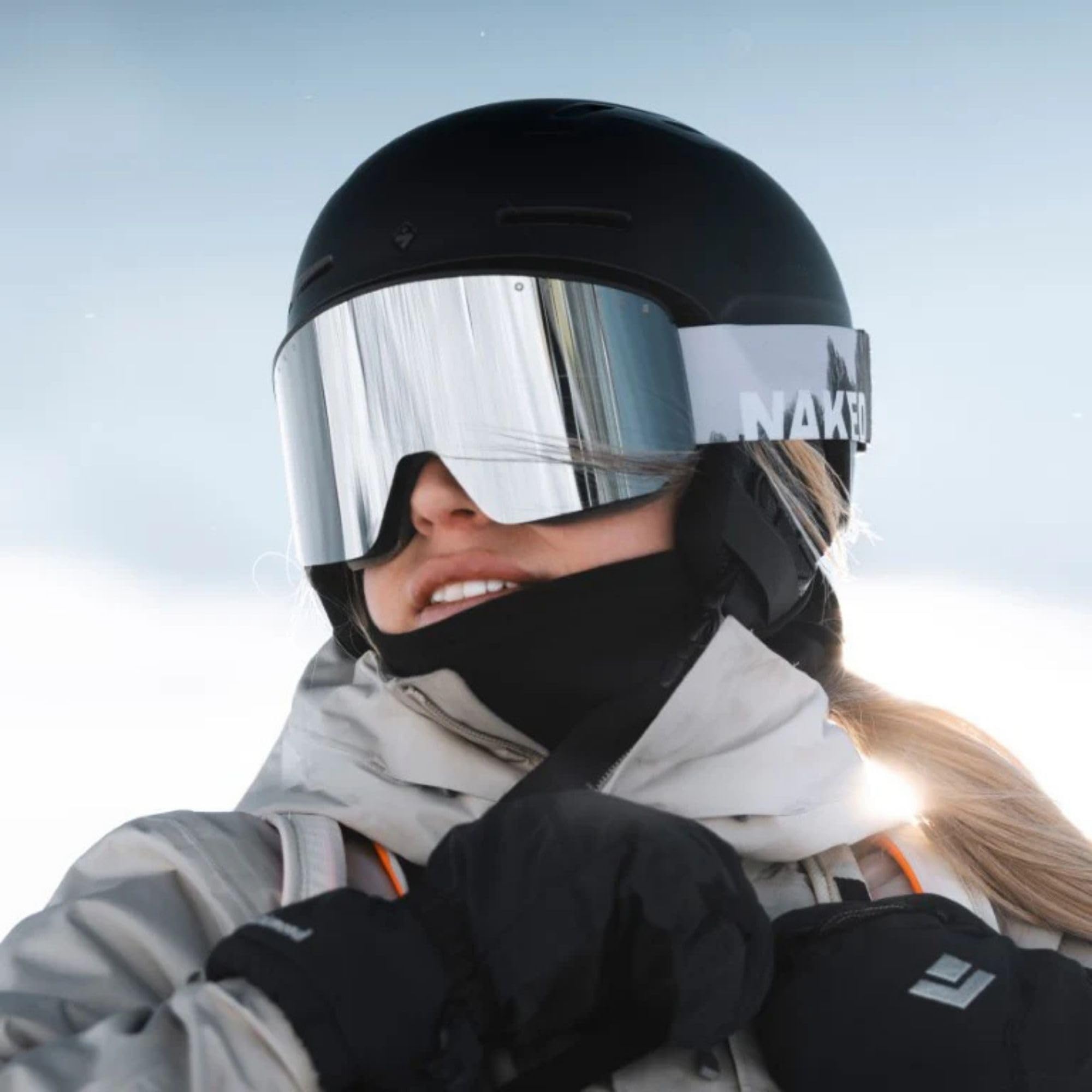 NAKED Optics NOVA Skibrille Männer, Ski Brille Frauen, Snowboardbrille, Ski-Brille schlechtes Wetter, Schibrille mit optionalen Wechselgläsern, Skiing Goggles