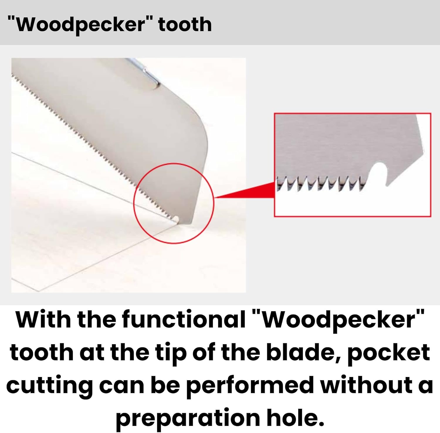 Tyzacktools - Sierra Perforadora Japonesa Pequeña Dozuki, 150 Mm