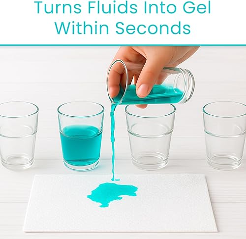 Miniatura 8 de Vive Bolsas de repuesto para silla de noche de inodoro portátil con almohadillas absorbentes, desechables, para brazo estándar bariátrico, cubos