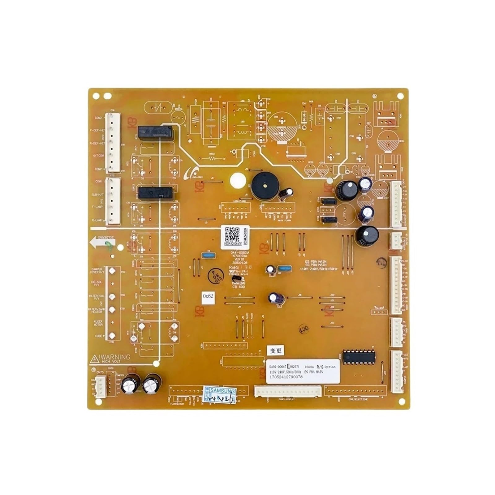Compatible For Samsung, Refrigerator Control Board DA92-00647E Circuit PCB DA41-00831A Fridge Motherboard Freezer Parts