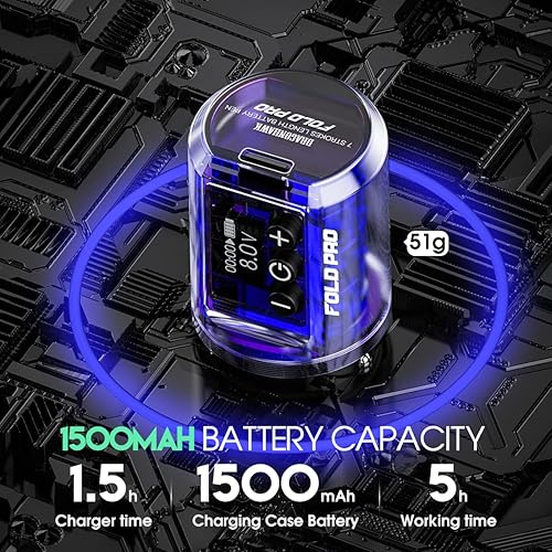 Miniatura 5 de MAST TATTOO Batería inalámbrica para máquina de lápiz de tatuaje Fold Pro